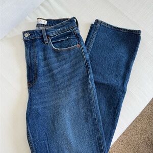 Abercrombie Ultra High Rise 90s Straight Jean